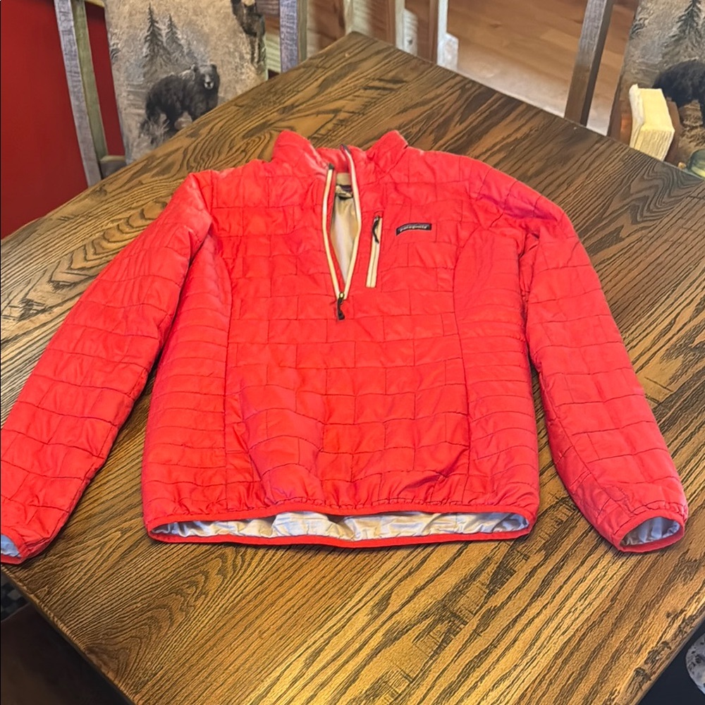 Patagonia Red Puffer Jacket